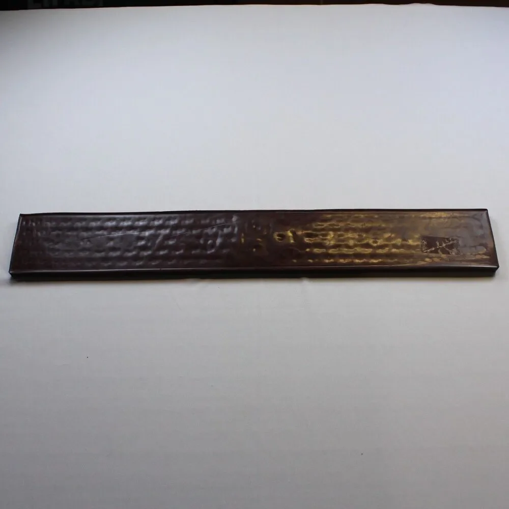 Basil Hayden Signature Waitstation Rubber Bar Rail Mat 24” Brown  USED condition